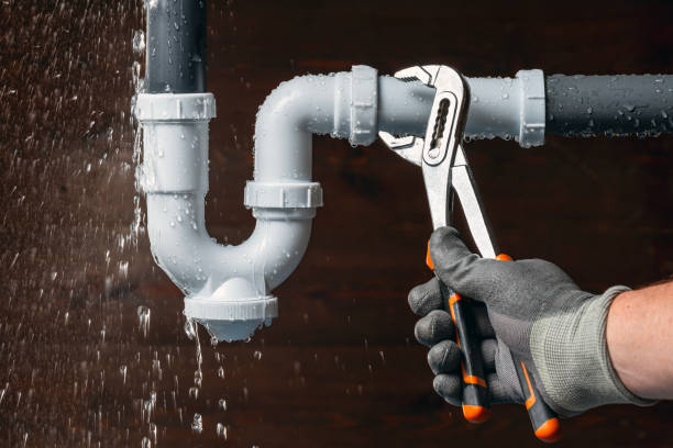 Professional Sewer Line Repair technician working in Rheems, PA